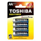 Bateria Toshiba alkaliczna High Power AA LR6 4szt.