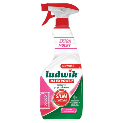 LUDWIK Maxx Płyn do kabin prysznicowych 600 ml