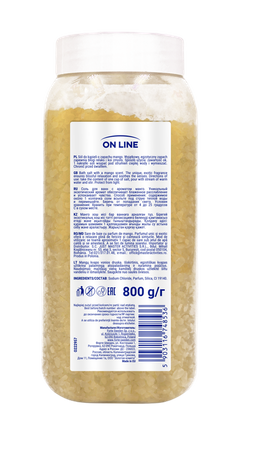On Line Sól do kąpieli Fruity Shot mango 800g
