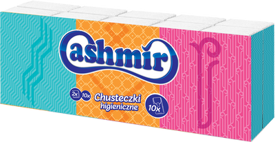 CASHMIR chusteczki higieniczne 2-wartswy 10x10