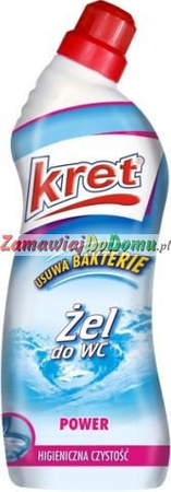 KRET CZYSTOŚĆ I HIGIENA Żel do WC POWER 750 g