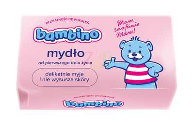 BAMBINO delikatne mydło z lanoliną dla dzieci 90 g