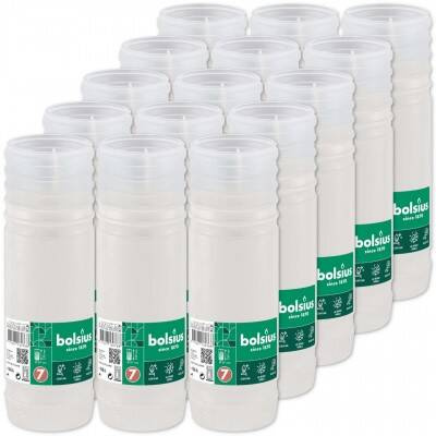 BOLSIUS wkład do zniczy parafinowy NR 7 7D RP7 148h