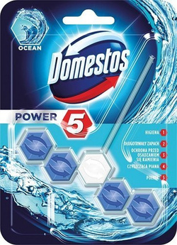 Domestos Power 5 Ocean kostka toaletowa do WC 55g