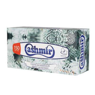 CASHMIR chusteczki uniwersalne 2-wartswy 150 szt.