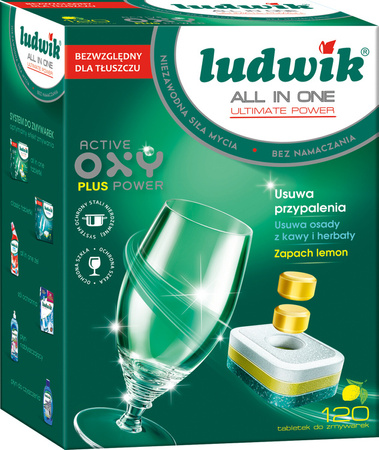 LUDWIK All In One tabletki do zmywarki 120szt.
