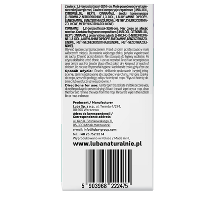 LUBA FLOOR MOP + nawilżane ścierki do podłóg