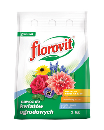 FLOROVIT nawóz do kwiatów ogrodowych 1kg