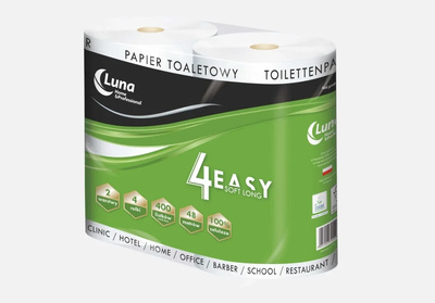 LUNA 4Easy Premium biały papier toaletowy 4 rol.