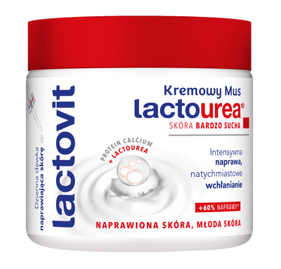 Lactovit kremowy MUS LACTOUREA 400 ml