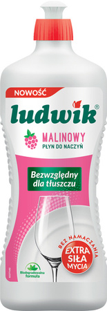 LUDWIK Malinowy płyn do mycia naczyń 900 g