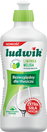 LUDWIK Limonka Melisa płyn do mycia naczyń 450 g