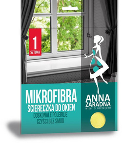 ANNA ZARADNA Mikrofibra ściereczka do okien