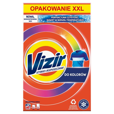 VIZIR Color proszek do prania 60 prań 3,3 kg