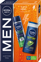 NIVEA MEN zestaw kosmetyków Super Hero