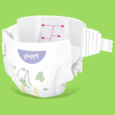 Pieluszki Bella Happy 4 Maxi 8-14 kg 44 szt.