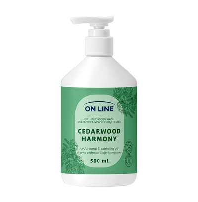 ON LINE olejkowe mydło do ciała i rąk Cedarwood