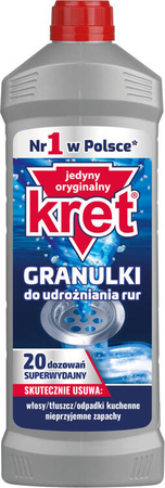 KRET granulki do udrożniania rur 800 g