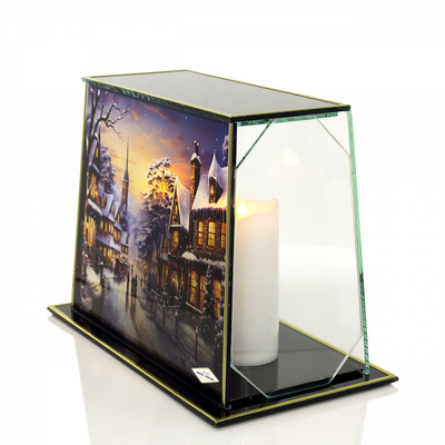 Znicz Panorama Boże Narodzenie ściół 21 cm