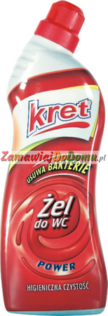 KRET CZYSTOŚĆ I HIGIENA Żel do WC POWER 750 g