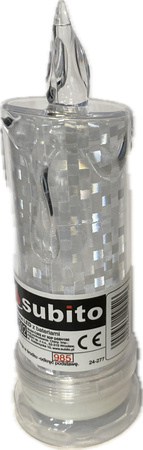 SUBITO Świeca LED Square Kwadraty C502 18 cm