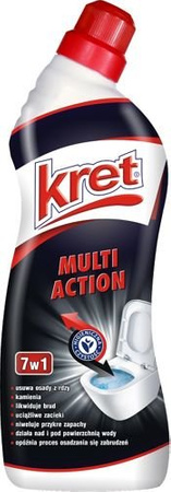  KRET CZYSTOŚĆ HIGIENA Żel do WC MULTI ACTION 750g