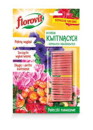 Florovit pałeczki nawozowe do roślin kwitnących
