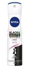 NIVEA Invisible Clear 48h dezdodorant spray 150 ml