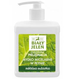 BIAŁY JELEŃ micelarne mydło w płynie 500ml