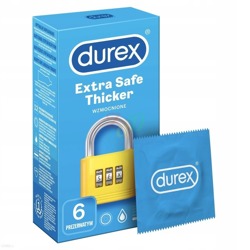 DUREX Extra Safe prezerwatywy 6 sztuk