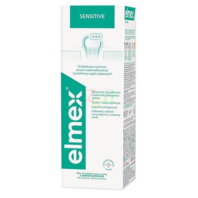ELMEX Sensitive plus płyn do jamy ustnej 400 ml