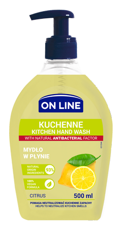 ON LINE Mydło kuchenne CITRUS 500 ml