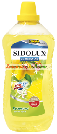 SIDOLUX Cytrynowy płyn do mycia 1l